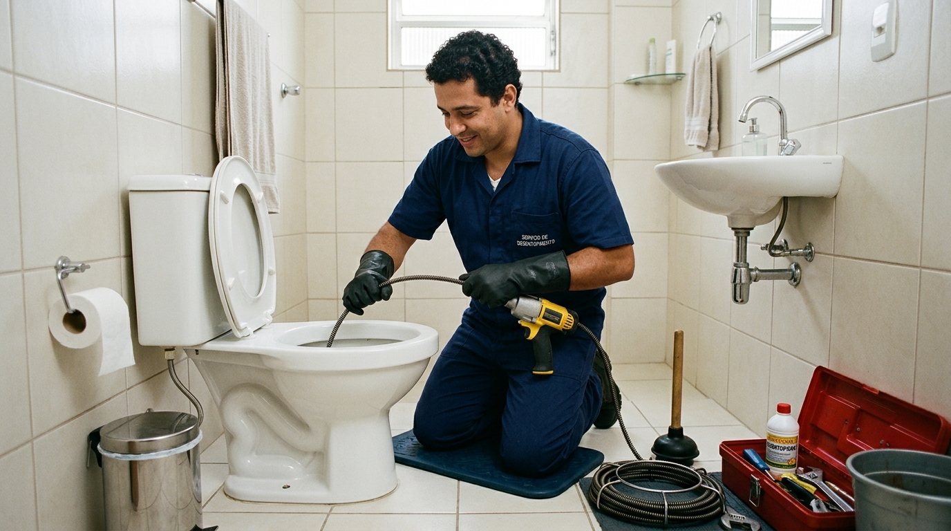 Atendimento em Vaso Sanitário em Guarulhos‑SP