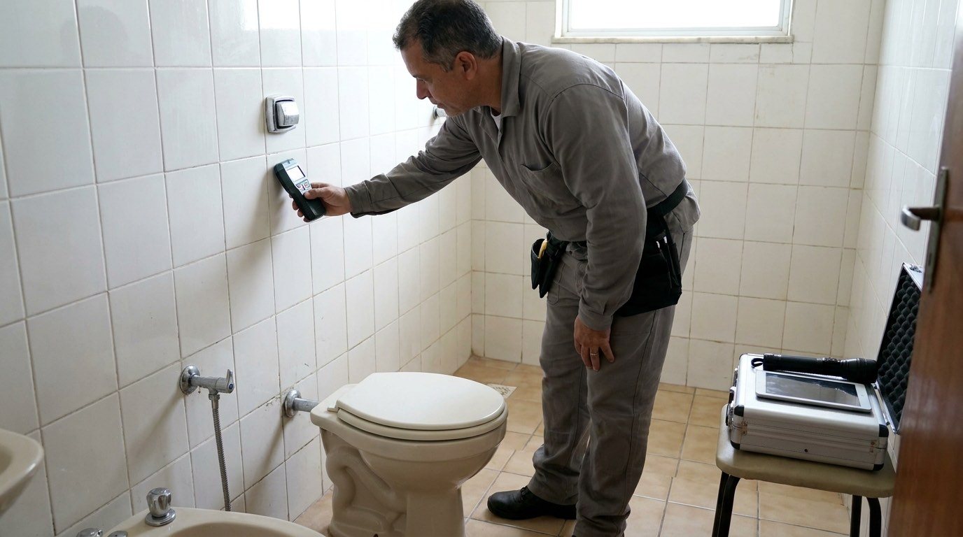 Inspeção de Vazamento no Banheiro em Guarulhos‑SP